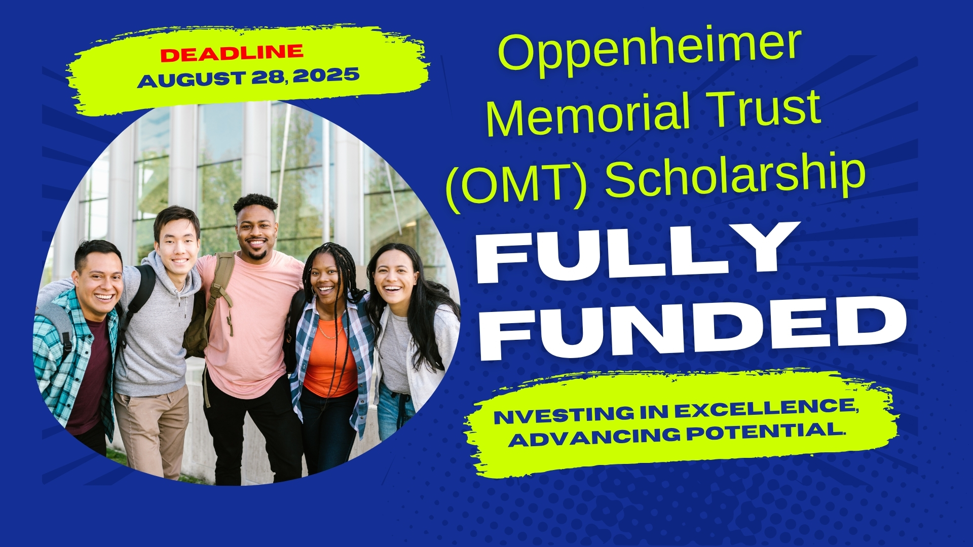 Oppenheimer Memorial Trust OMT Scholarship