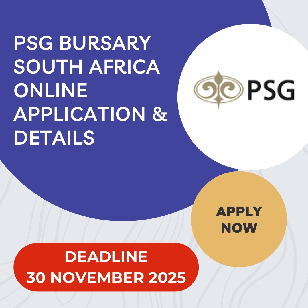 PSG Bursary South Africa Online Application Details