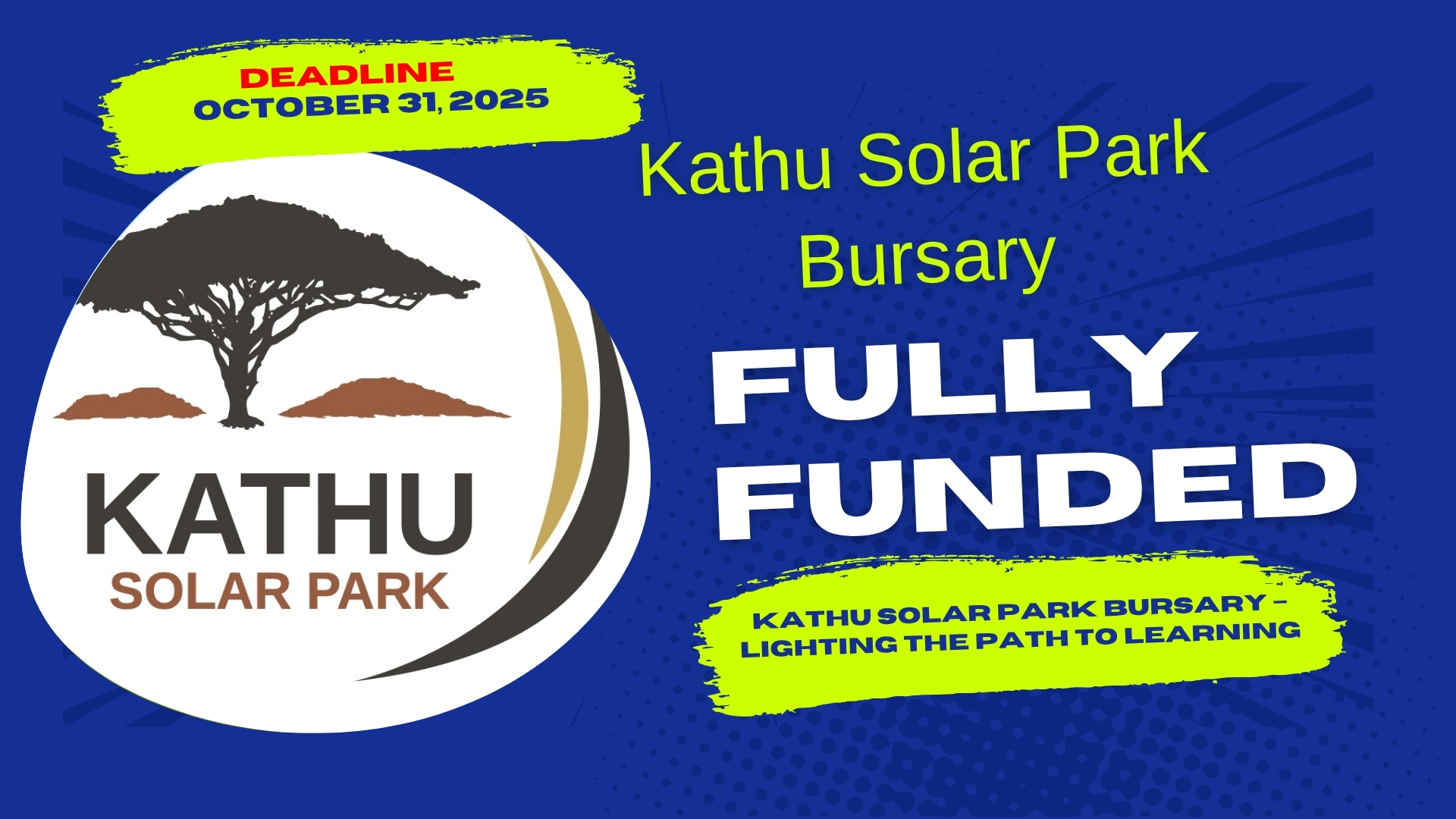 Kathu Solar Park Bursary