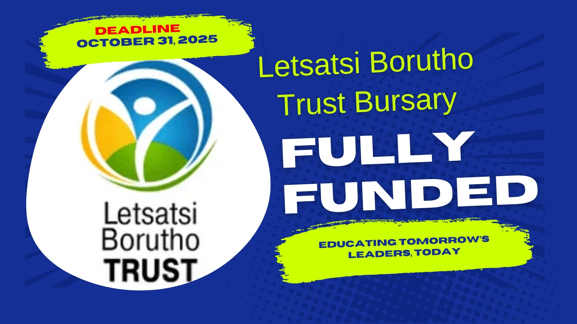 Letsatsi Borutho Trust Bursary