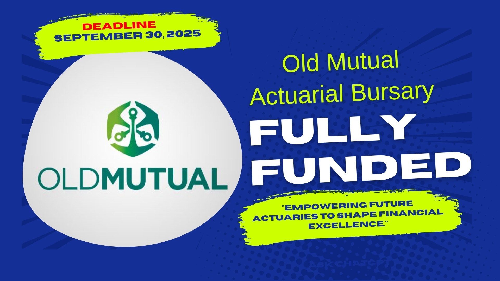 Old Mutual Actuarial Bursary