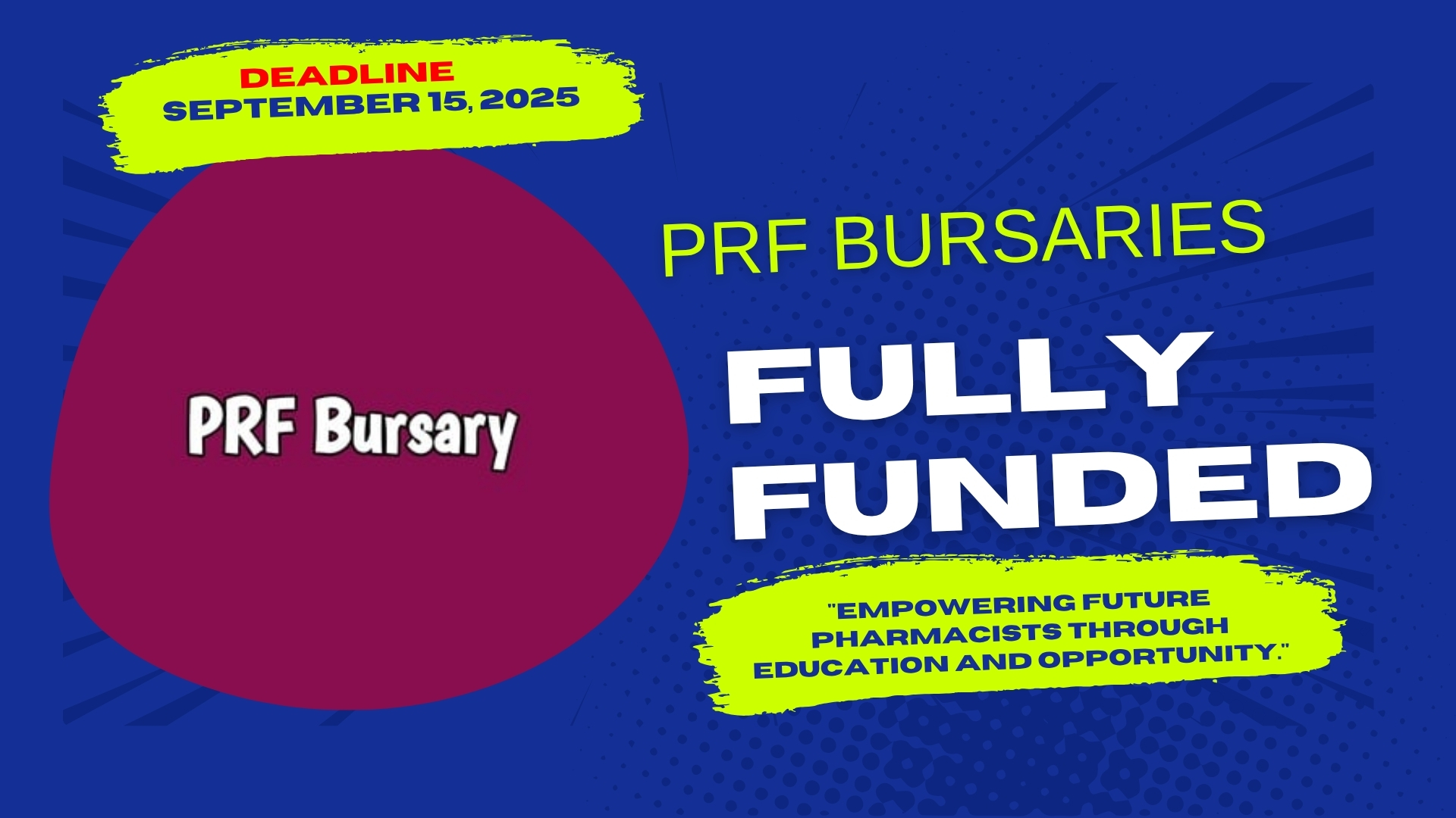 PRF BURSARIES
