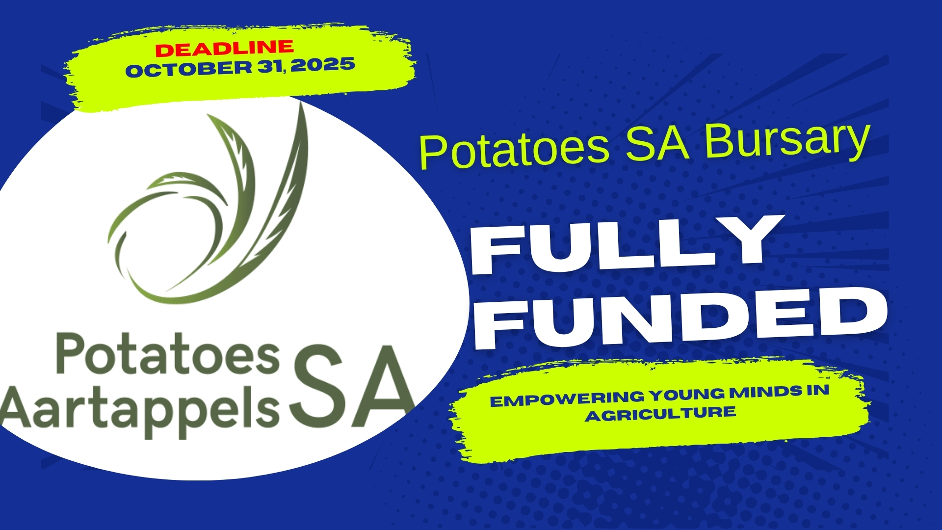 Potatoes SA Bursary