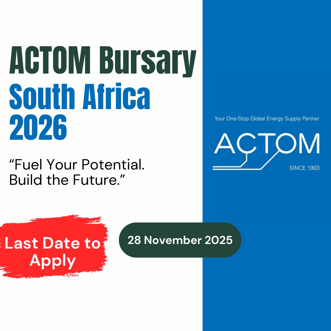 ACTOM Pty Ltd Bursary South Africa 2026
