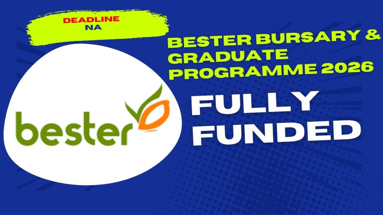 Bester Bursary & Graduate Programme 2026