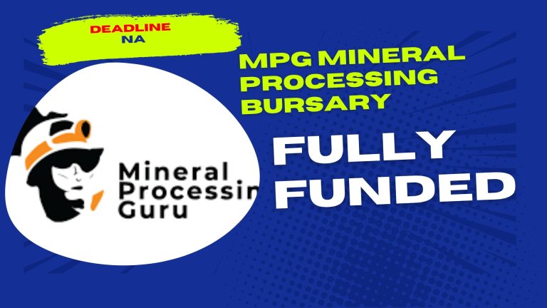 MPG Mineral Processing Bursary