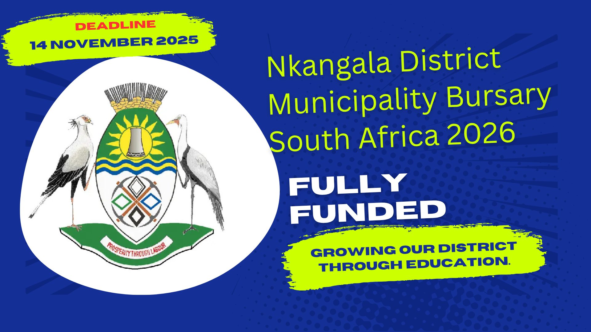 Nkangala District Municipality Bursary South Africa 2026
