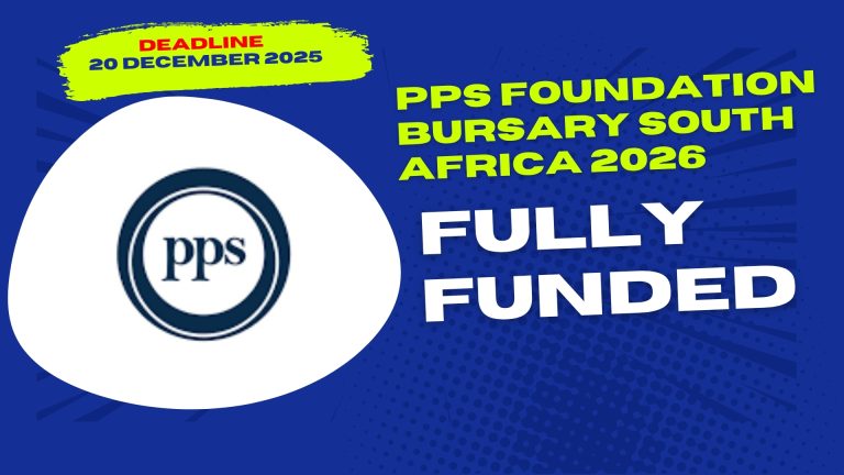 PPS Foundation Bursary South Africa 2026