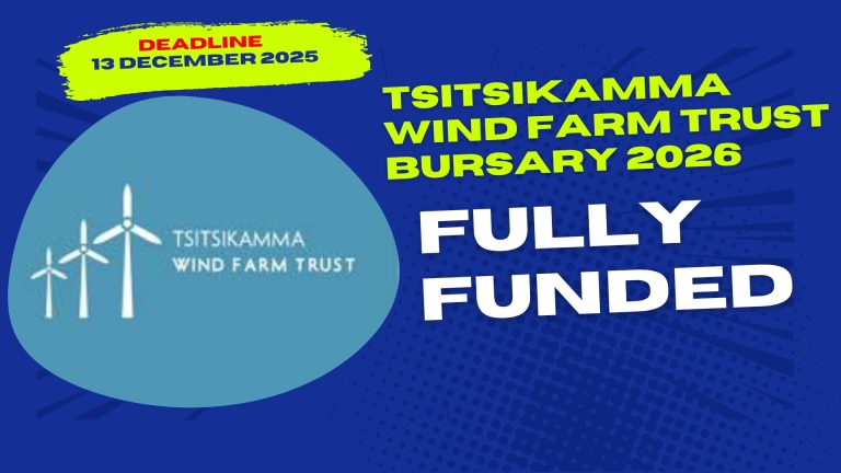 Tsitsikamma Wind Farm Trust Bursary 2026